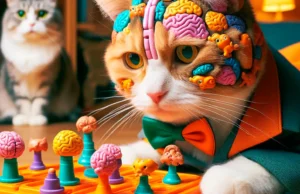 Foto representativa para el banner sobre el tema juegos de inteligencia para gatos.